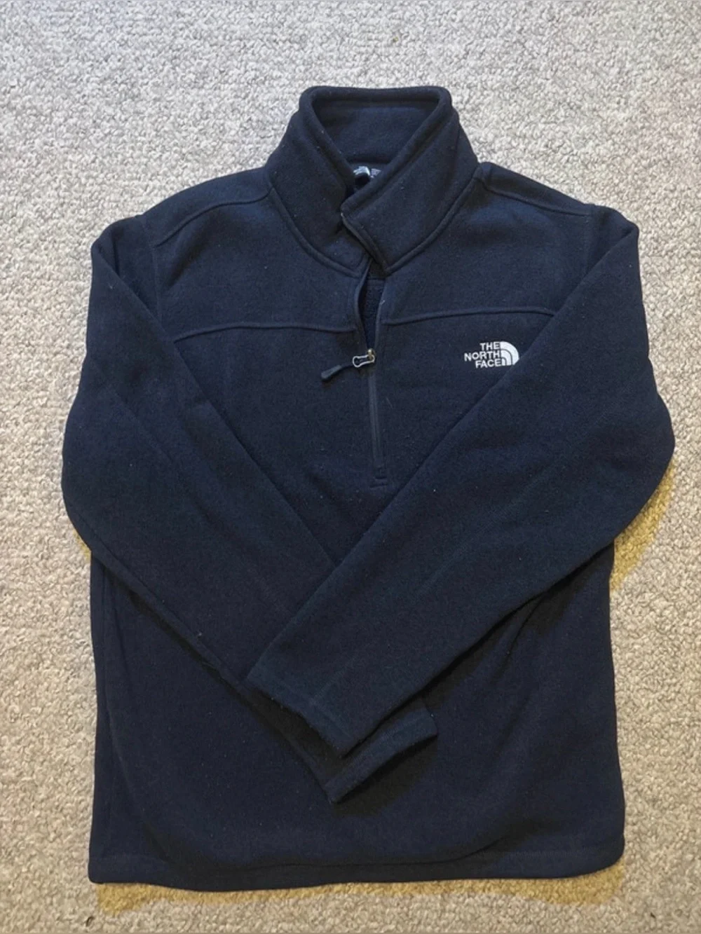 The North Face Dark Navy Quarter-Zip Fleece Pullover